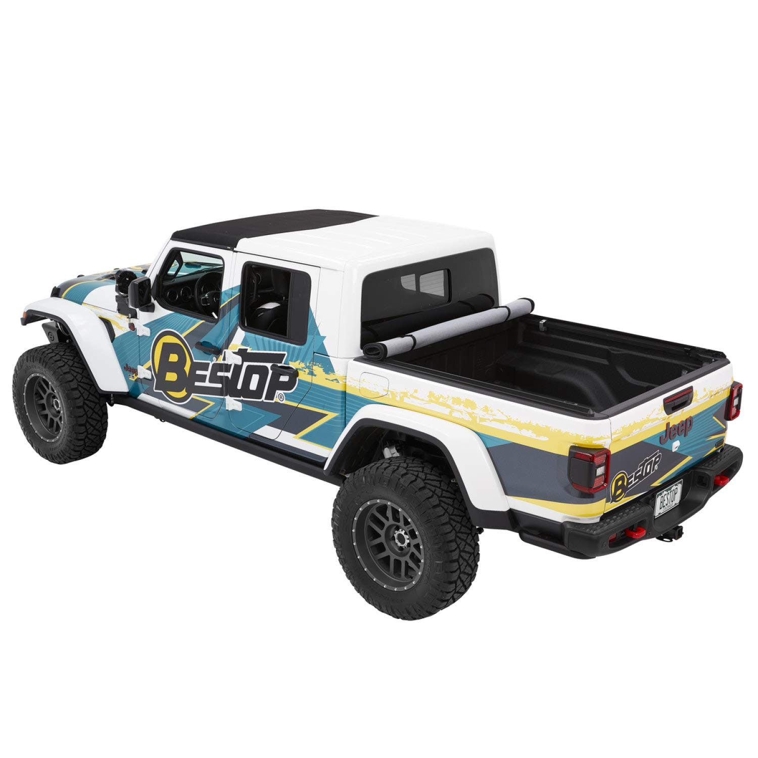 Bestop EZ-Roll Soft Tonneau - Gladiator; for 5 ft. Bed - Image 3