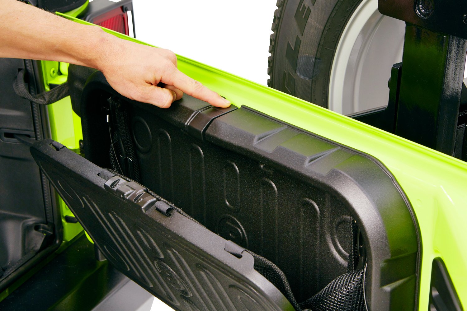 Bestop Roughrider Tailgate Shelf - Jeep '07-18 Wrangler JK - Image 6