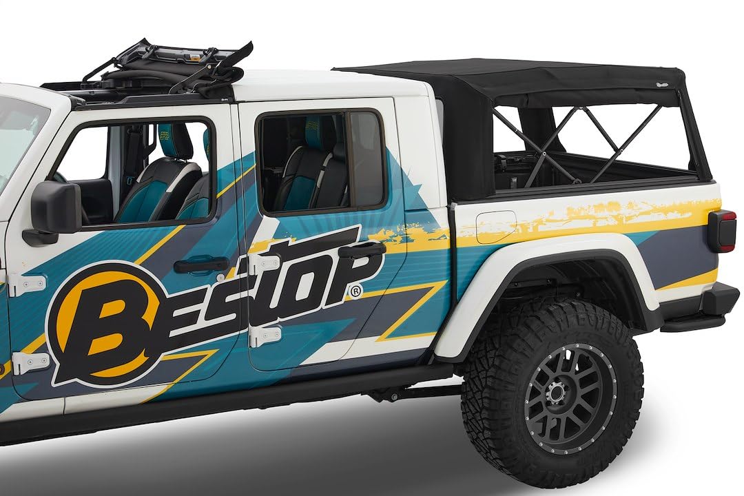 Bestop Supertop for Truck 2 - '20-21 Gladiator; for 5 ft. Bed - Image 4