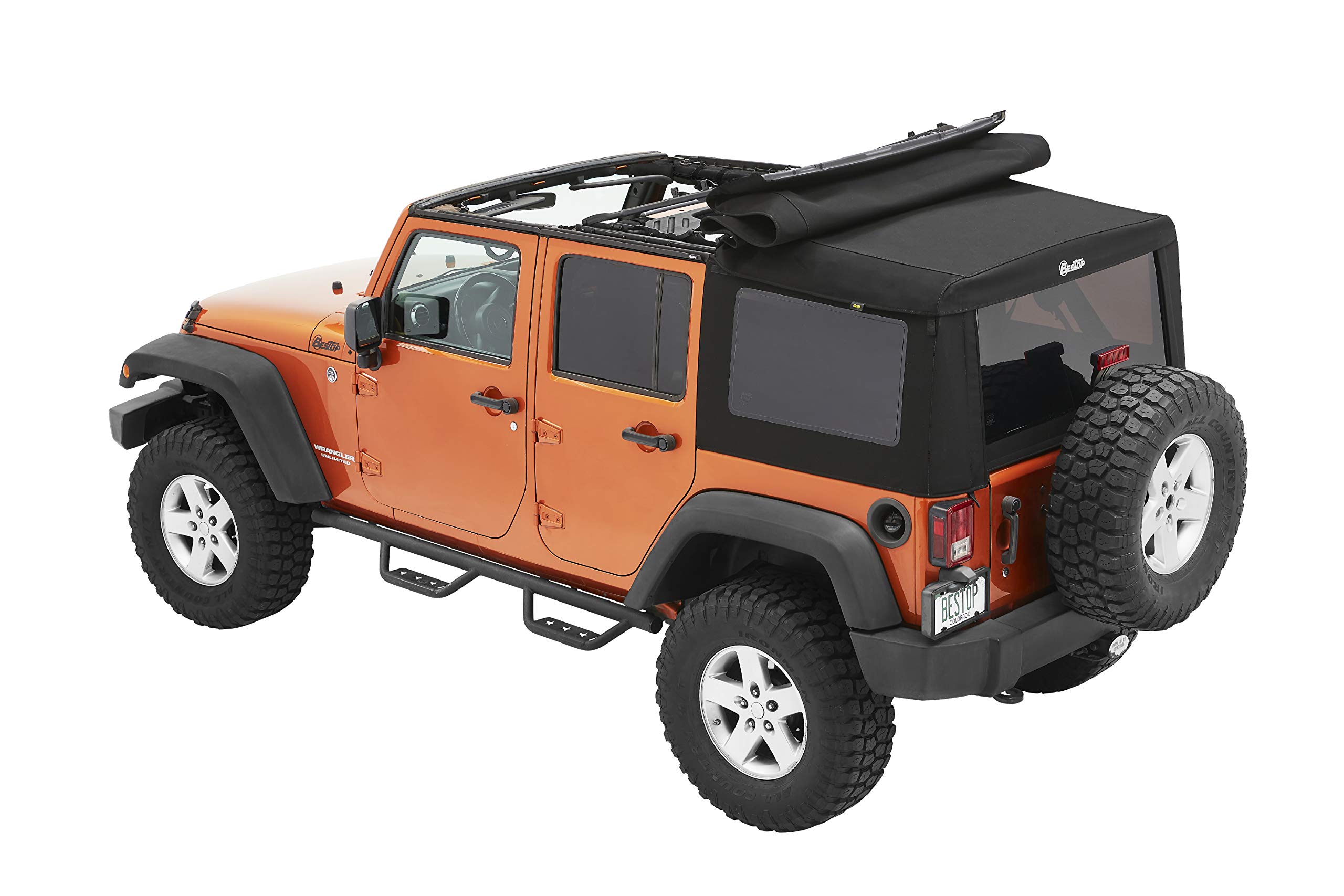 Bestop Supertop® Ultra Soft Top (5472417) for The Jeep Wrangler JKU - Image 3