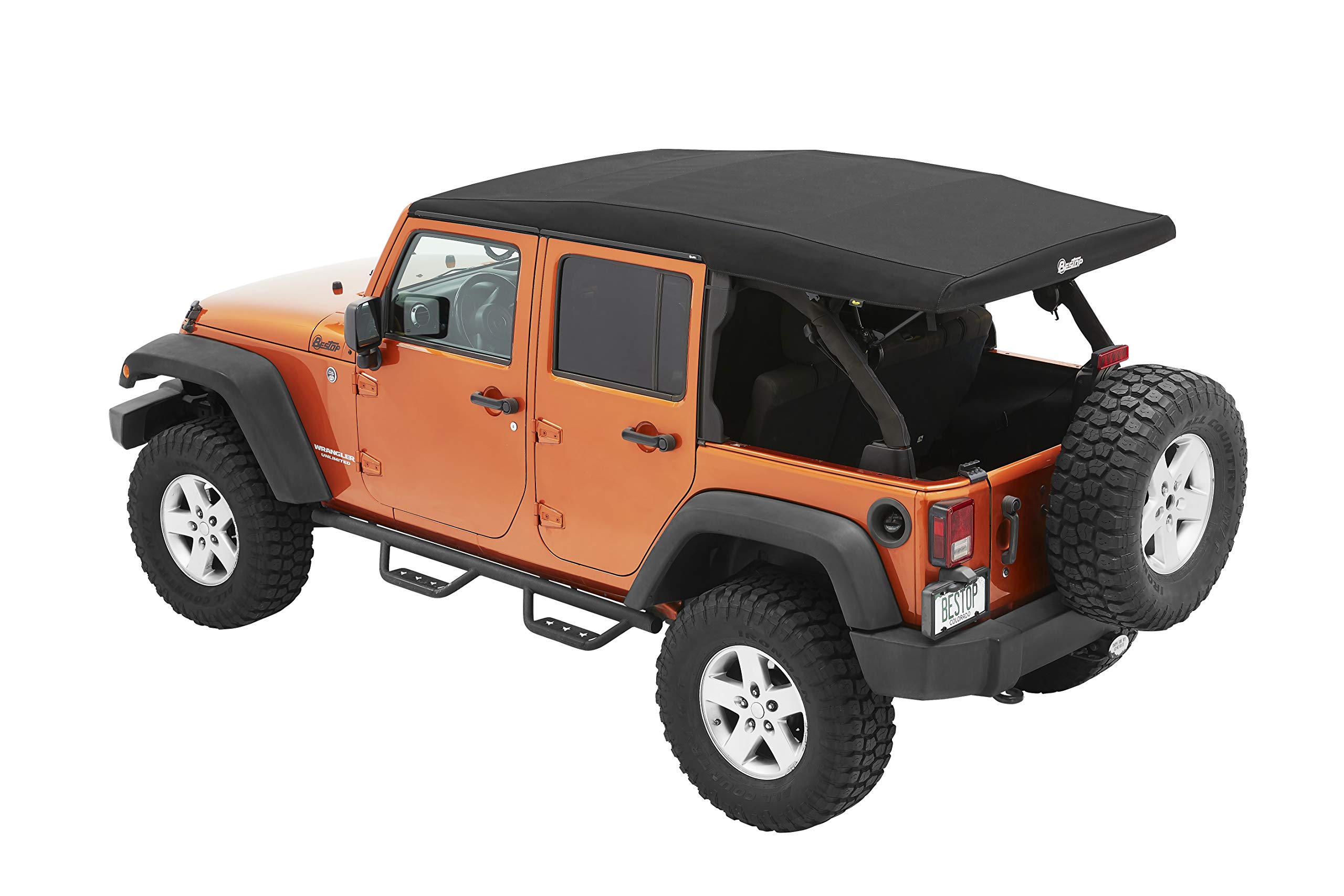 Bestop Supertop® Ultra Soft Top (5472417) for The Jeep Wrangler JKU - Image 4
